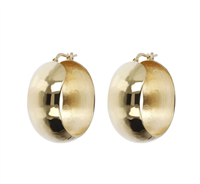 Orecchini Etrusca Donna Cerchio in Lega metallica WSET00354YG